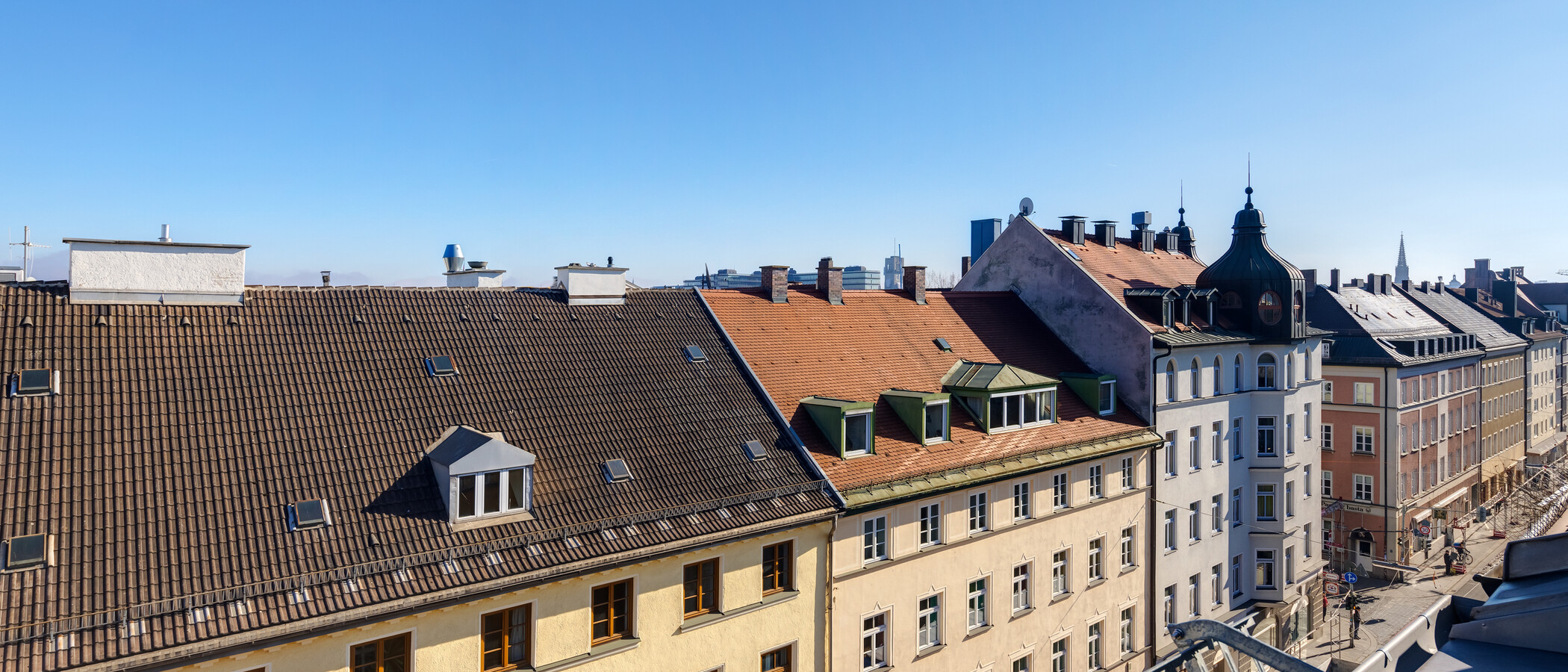 アティック・フラット（屋根裏） München Glockenbachviertel 01 物件からの眺め 12963