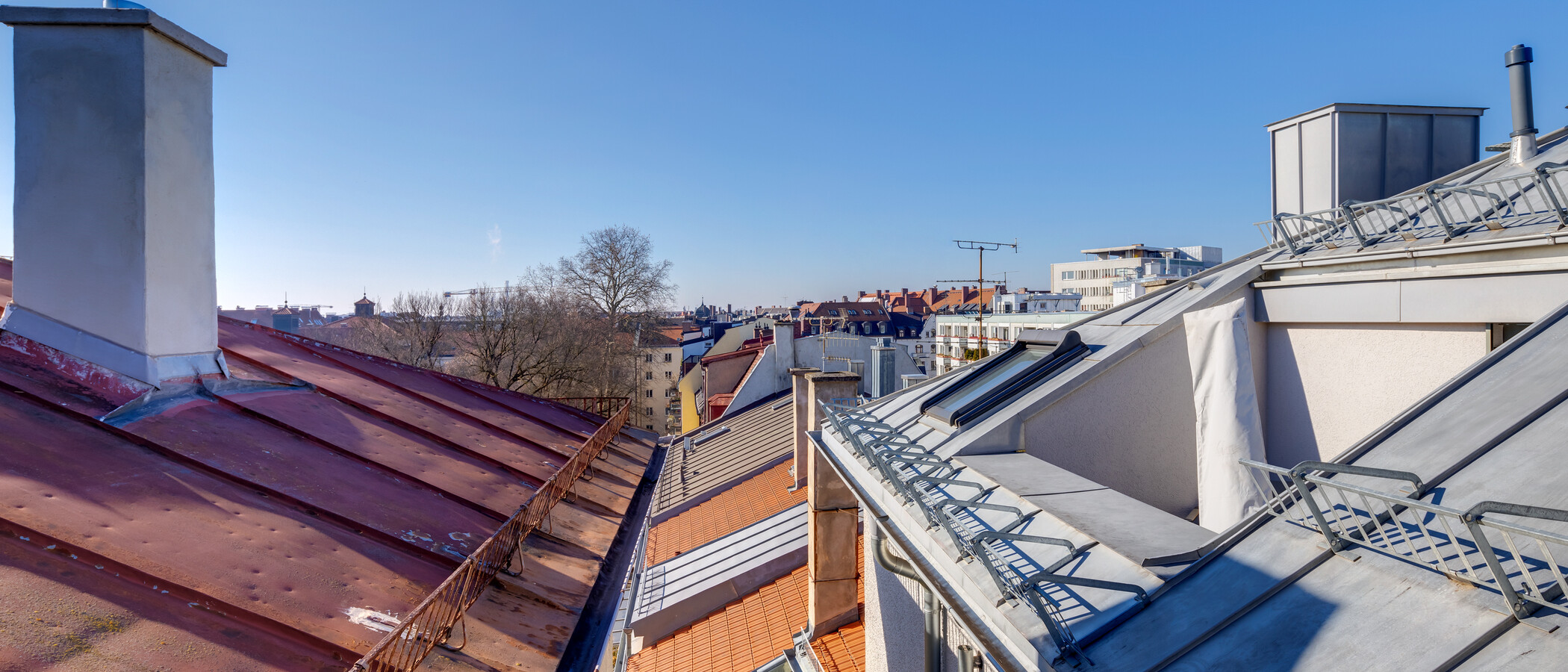 アティック・フラット（屋根裏） München Glockenbachviertel 03 物件からの眺め 12963