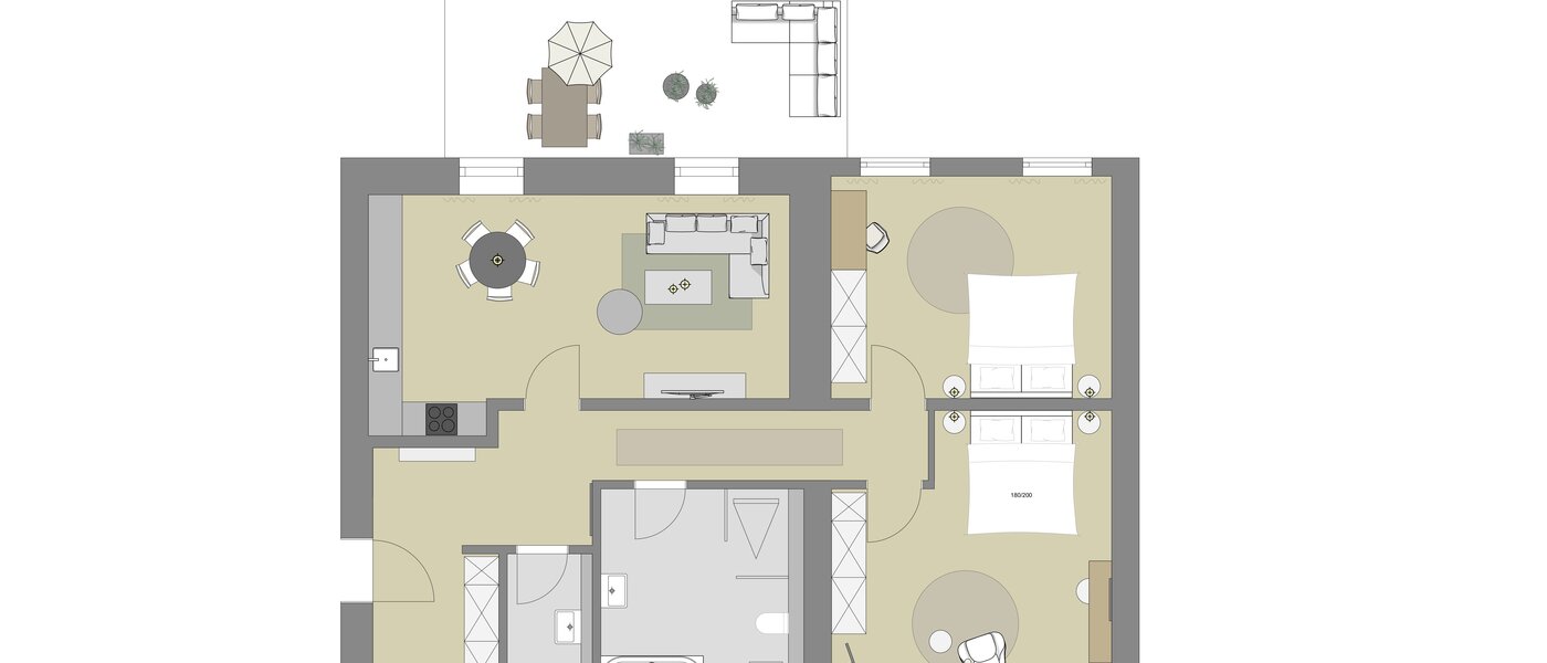 マンション Gmund am Tegernsee 01 見取り図 12968