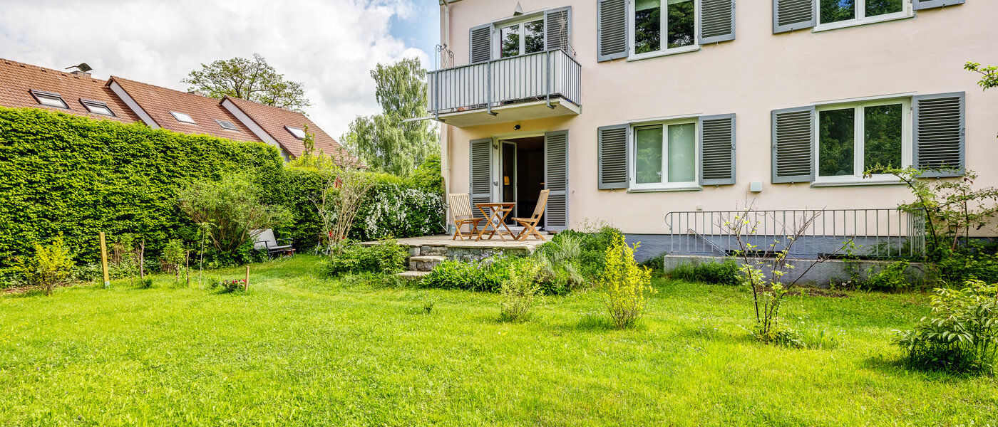 庭付き住宅 Germering 02 庭 13004