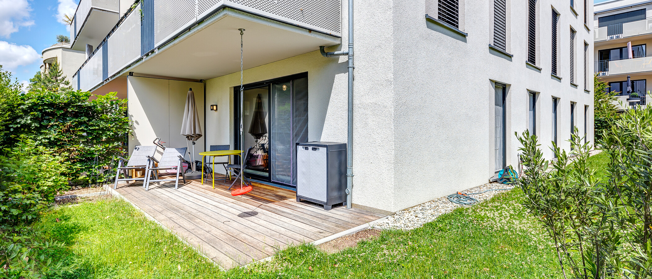 マンション München Schwabing - Domagkpark 01 庭 13008