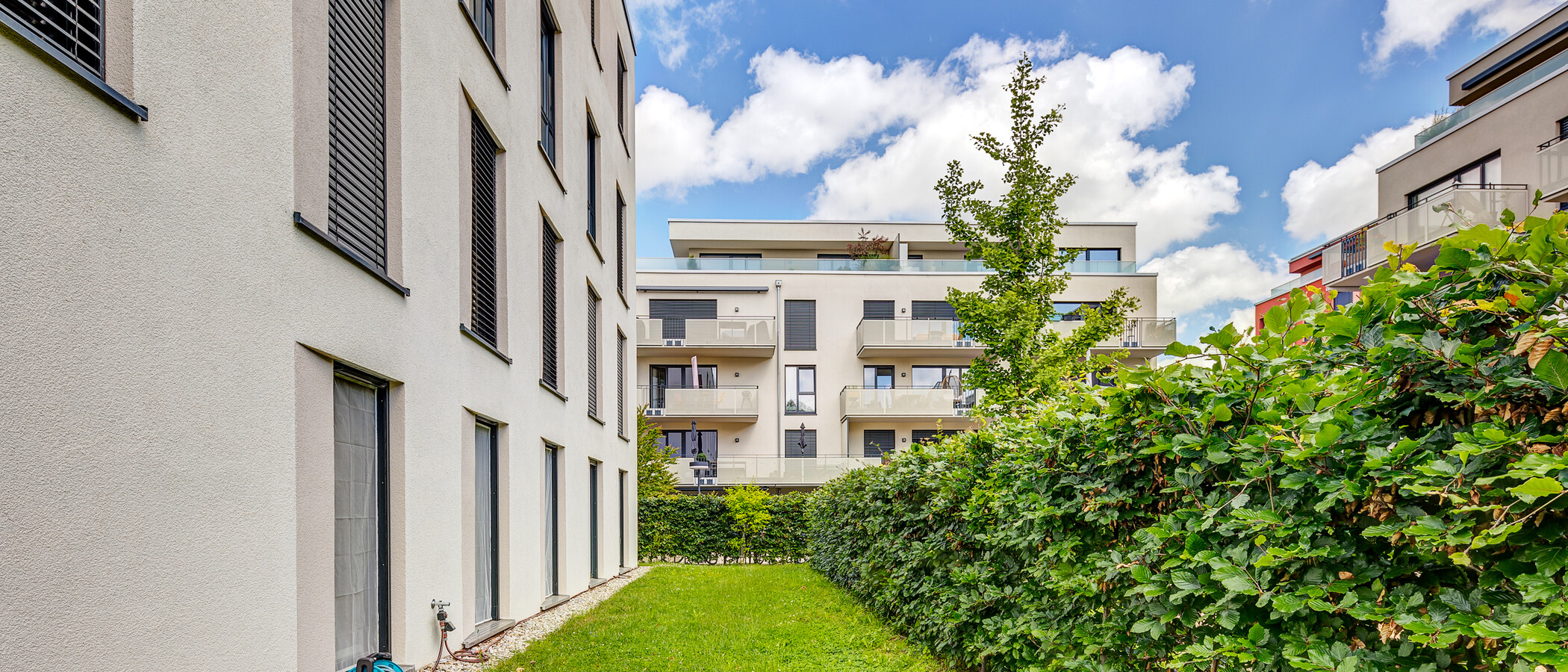 マンション München Schwabing - Domagkpark 03 庭 13008