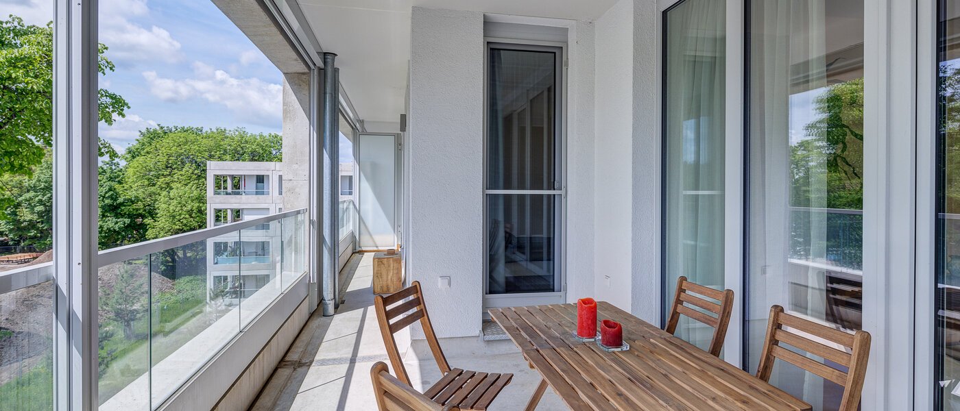 マンション München Allach 01 ベランダ 13010