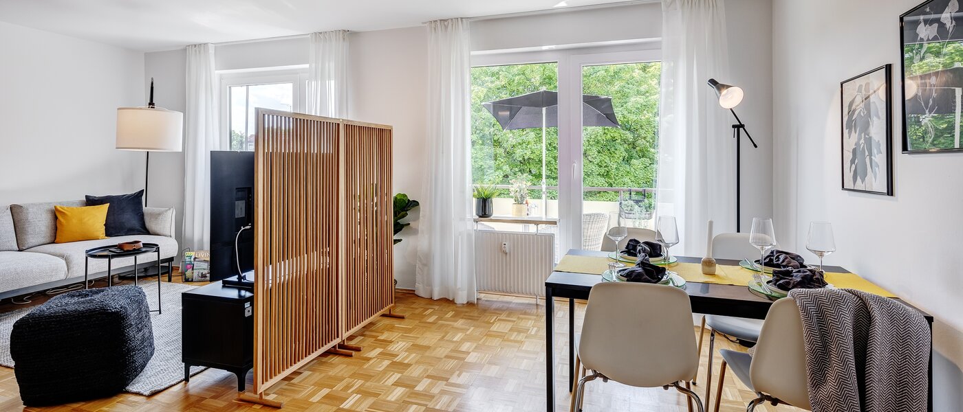 マンション München Parkstadt Schwabing 04 リビングエリア 13011