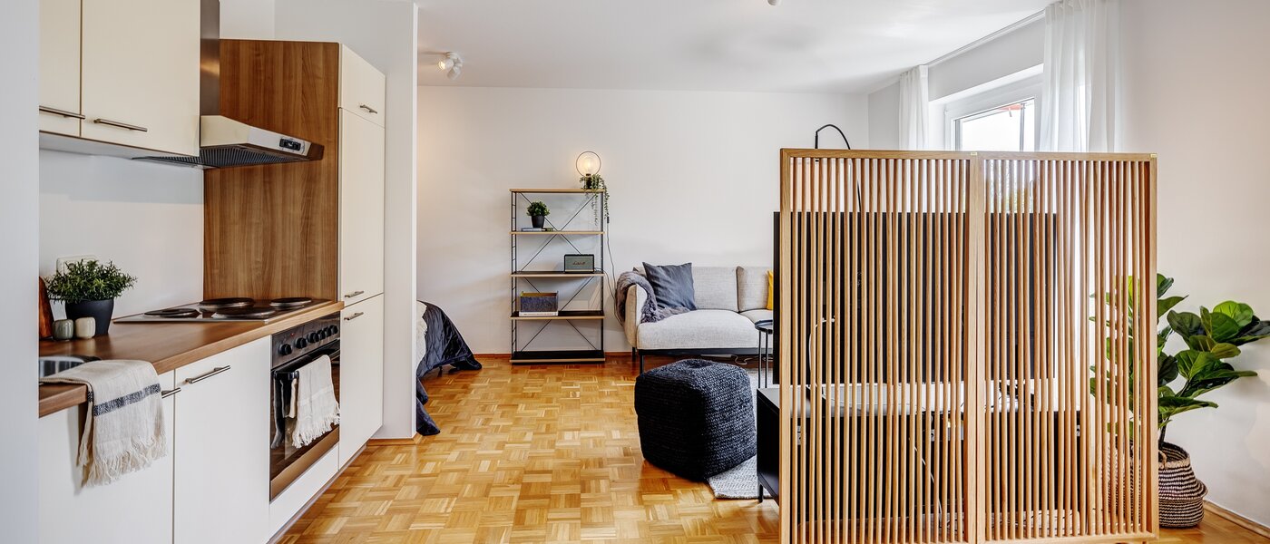 マンション München Parkstadt Schwabing 07 リビングエリア 13011