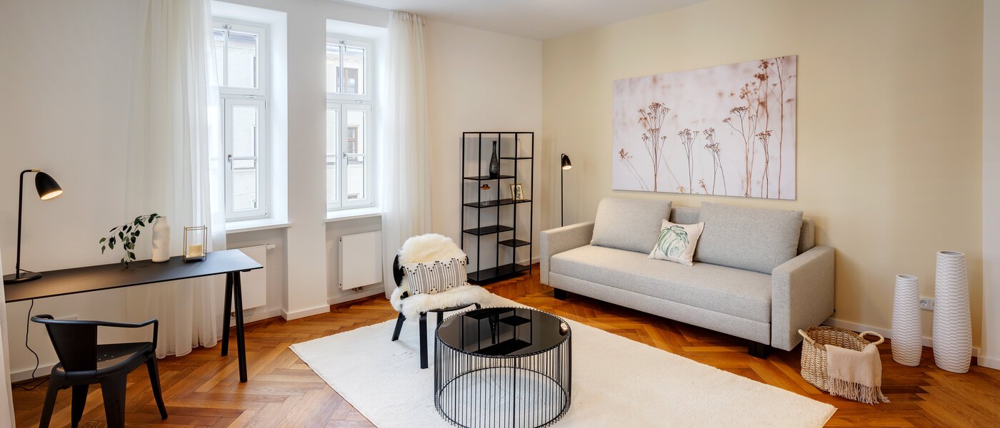 マンション München Isarvorstadt 01 リビングルーム 13026