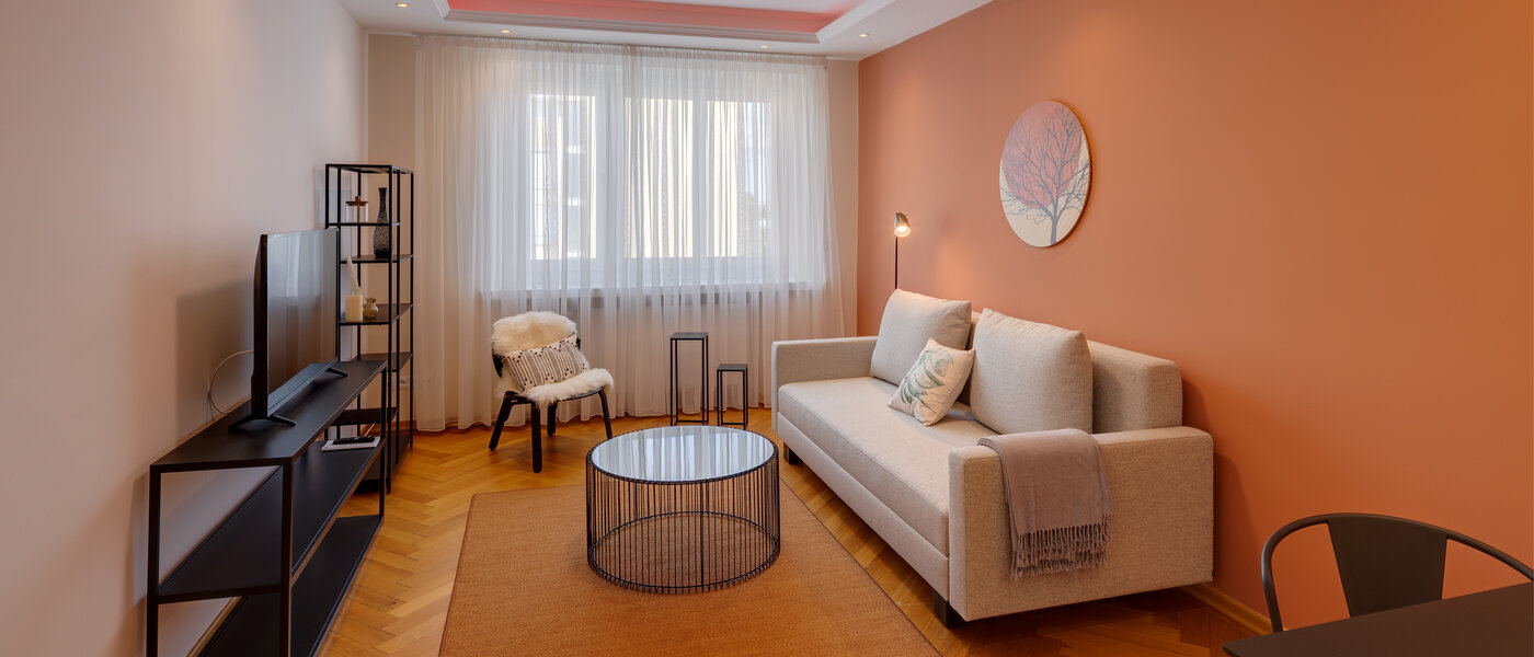 マンション München Haidhausen 01 リビングルーム 13030