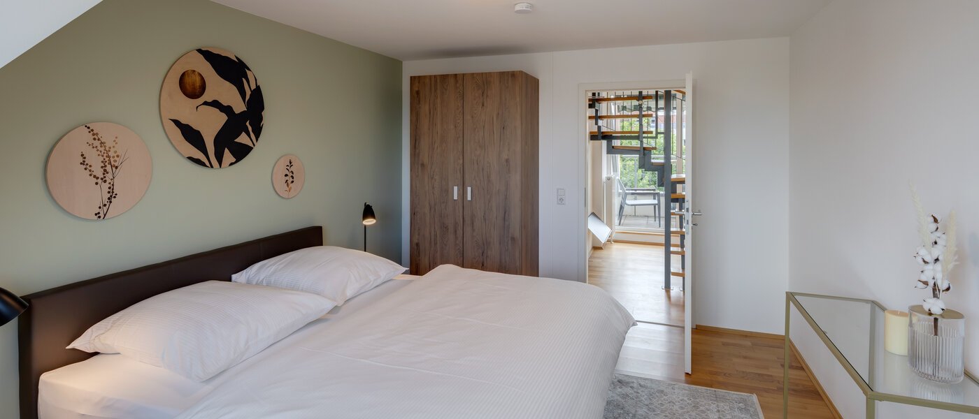 メゾネット・マンション（複数階にわたるマンション） München Haidhausen 02 1. 寝室 13031