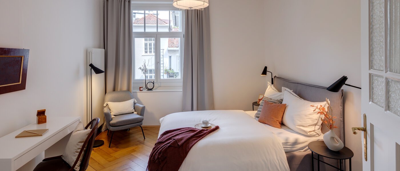 マンション München Lehel 01 2.　寝室 13035