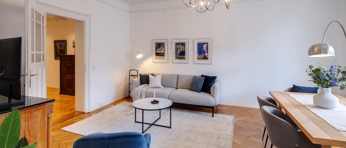 マンション München Lehel 04 リビングエリア 13035