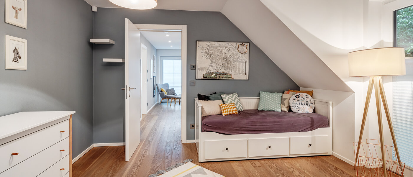 一戸建て München Waldtrudering 02 2.　寝室 13041