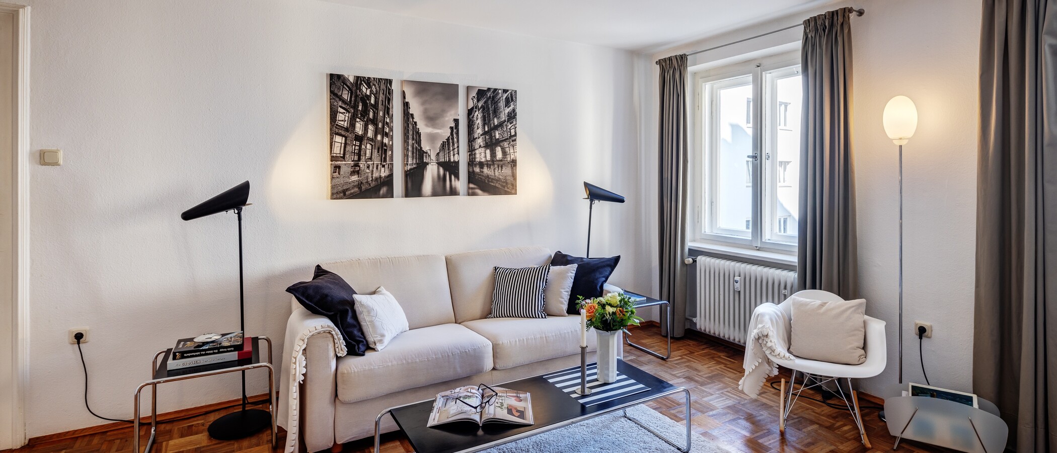 マンション München Schwabing-West (rund um den Hohenzollernplatz) 01 リビングルーム 1309