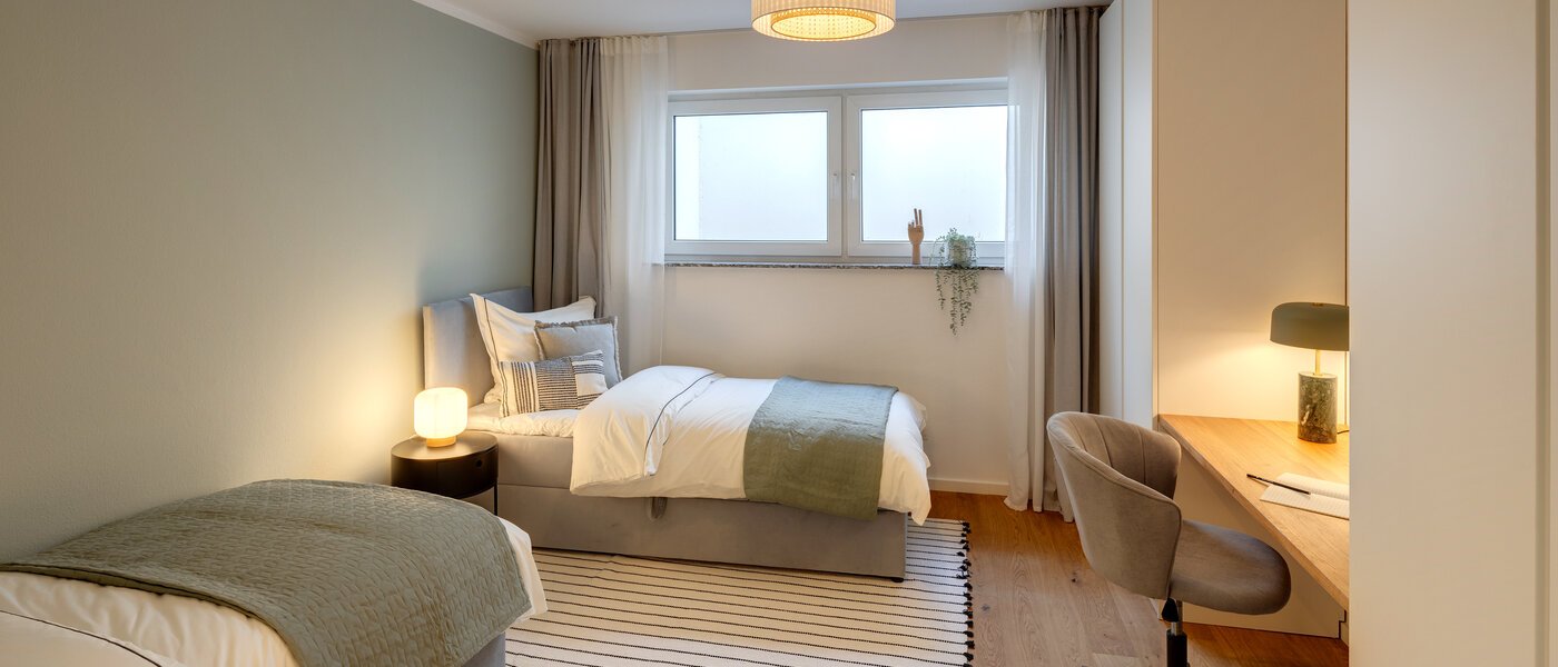 メゾネット・マンション（複数階にわたるマンション） München Trudering 01 2.　寝室 13109