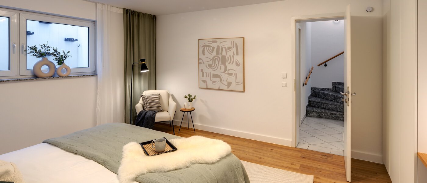 メゾネット・マンション（複数階にわたるマンション） München Trudering 02 1. 寝室 13109