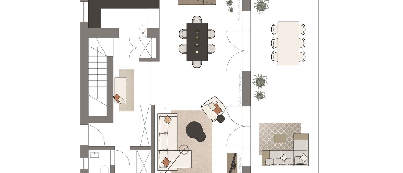 メゾネット・マンション（複数階にわたるマンション） München Trudering 01 見取り図 13109