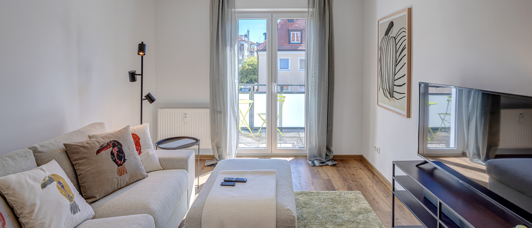 マンション München Obersendling 01 リビングルーム 13112