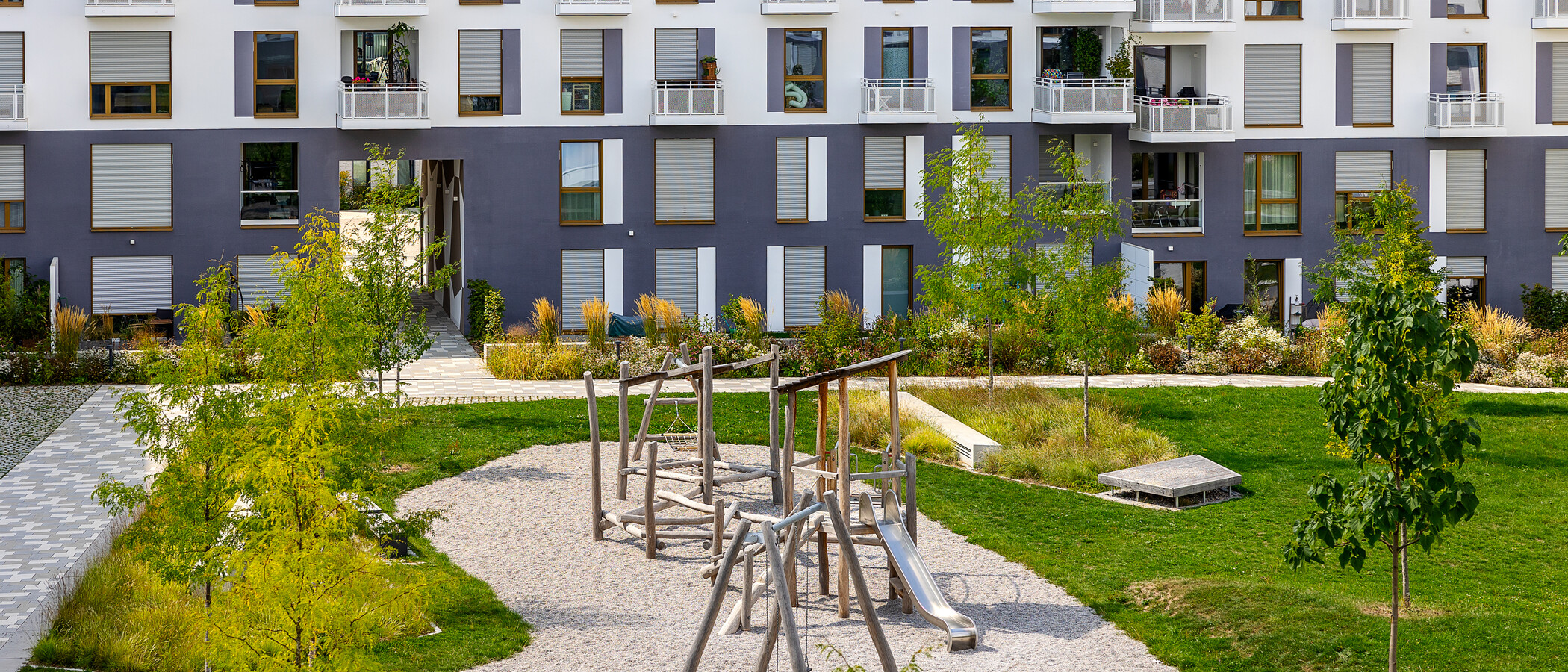 マンション München Pasing 02 中庭向き 13138