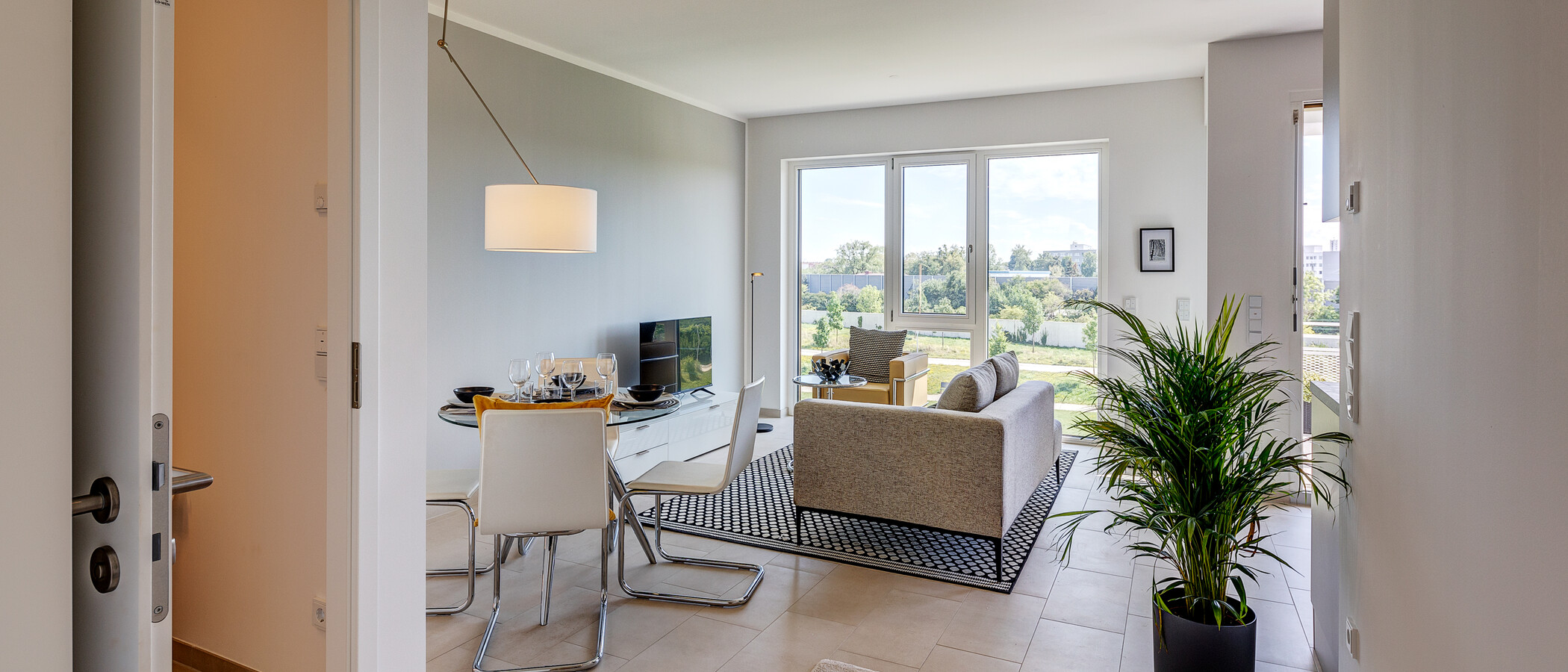 マンション München Pasing 06 リビングエリア 13138