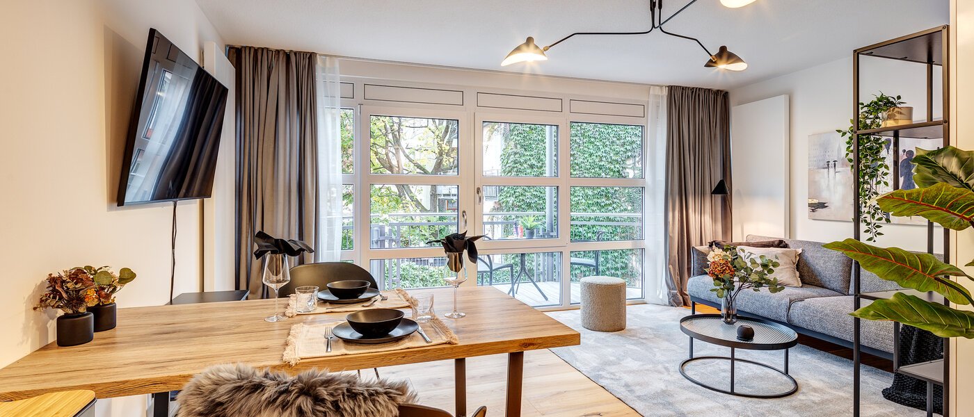 マンション München Schwanthalerhöhe 01 リビングエリア 13142