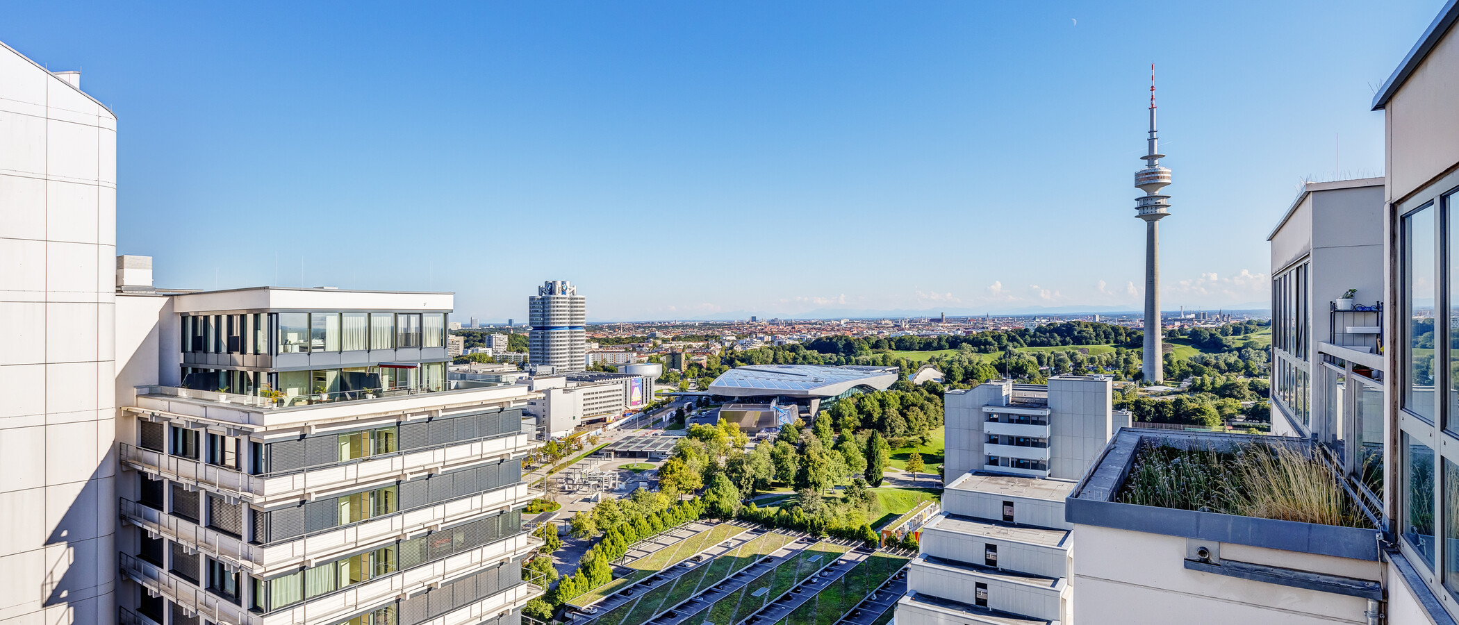 メゾネット・マンション（複数階にわたるマンション） München Olympiadorf 05 物件からの眺め 13150