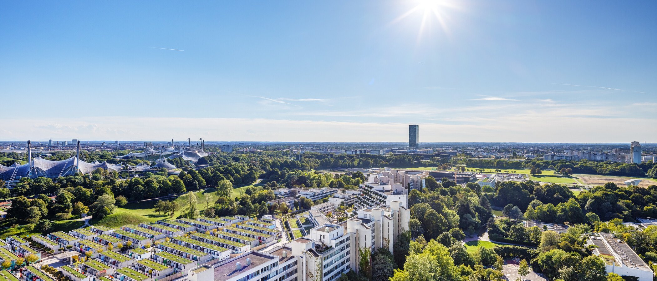 メゾネット・マンション（複数階にわたるマンション） München Olympiadorf 06 物件からの眺め 13150