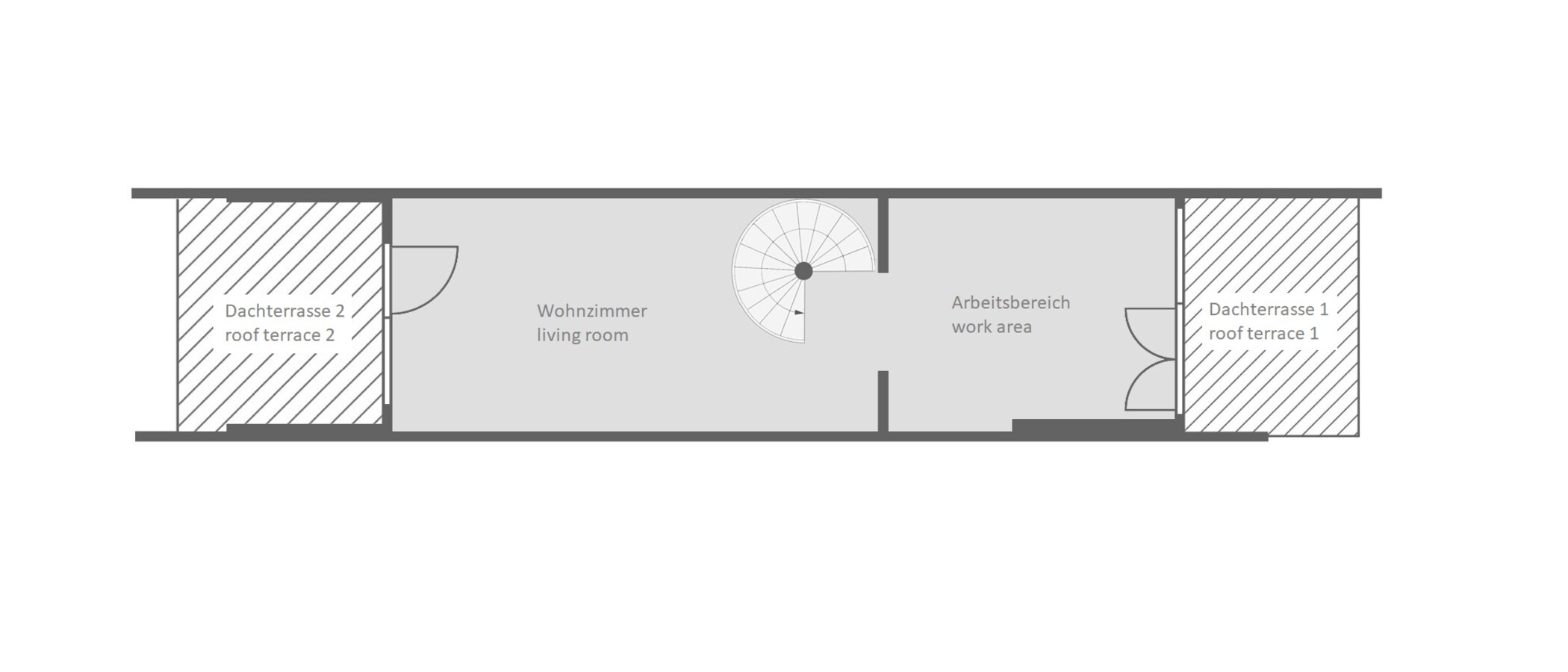 メゾネット・マンション（複数階にわたるマンション） München Olympiadorf 02 見取り図 13150