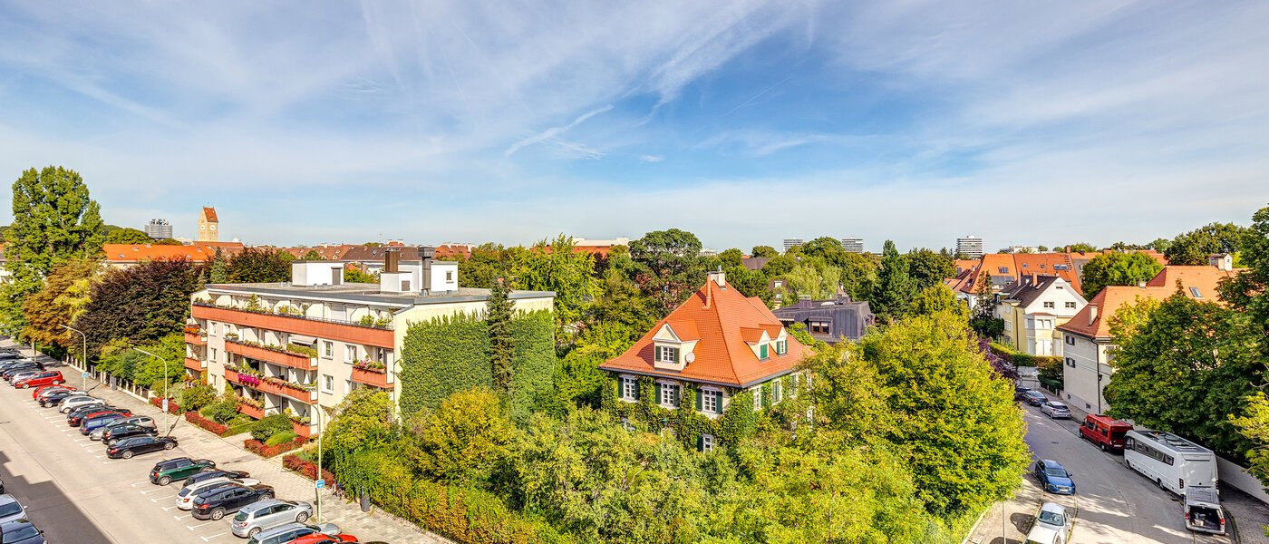 マンション München Schwabing (links der Leopoldstraße) 02 物件からの眺め 13164