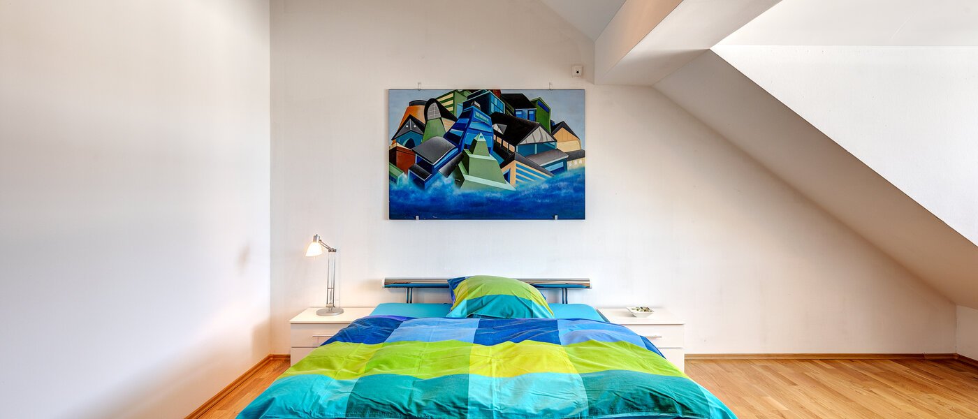 マンション München Schwabing (links der Leopoldstraße) 04 寝室 13164