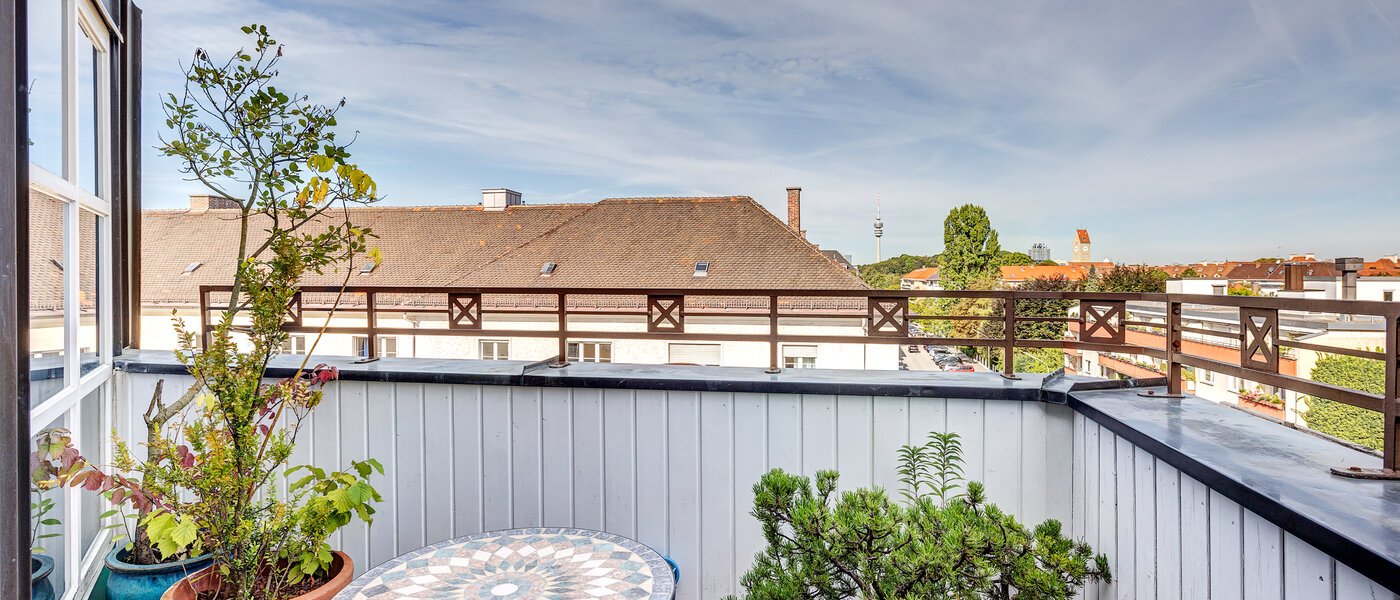 マンション München Schwabing (links der Leopoldstraße) 03 ルーフテラス 13164