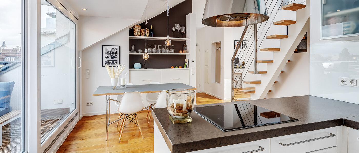 複層－回廊住宅 München Maxvorstadt - Museumsviertel 01 キッチン 13166