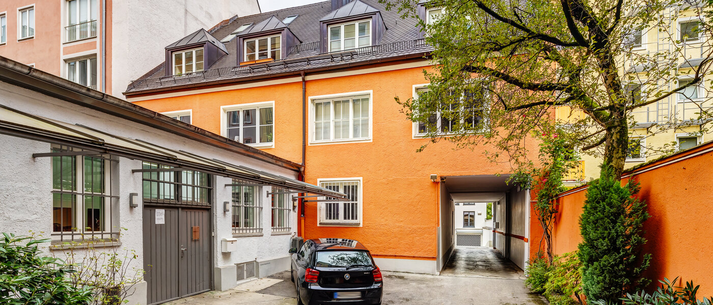 複層－回廊住宅 München Maxvorstadt - Museumsviertel 01 中庭向き 13166