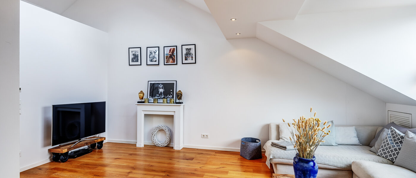 複層－回廊住宅 München Maxvorstadt - Museumsviertel 01 リビングエリア 13166