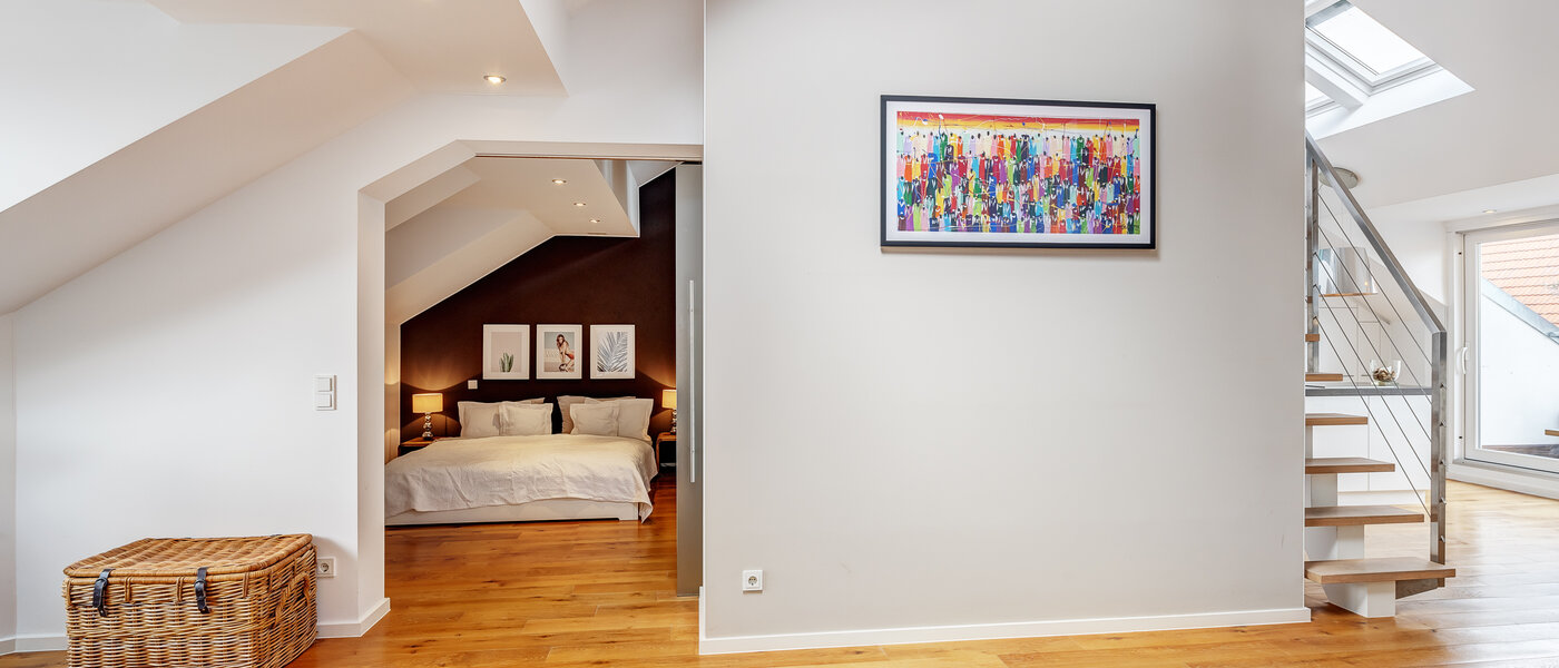 複層－回廊住宅 München Maxvorstadt - Museumsviertel 03 リビングエリア 13166