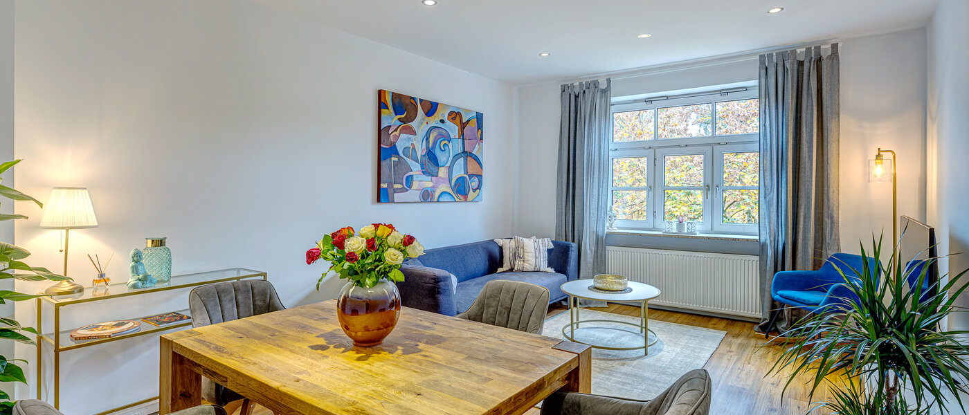 マンション München Thalkirchen 01 リビングルーム 13192