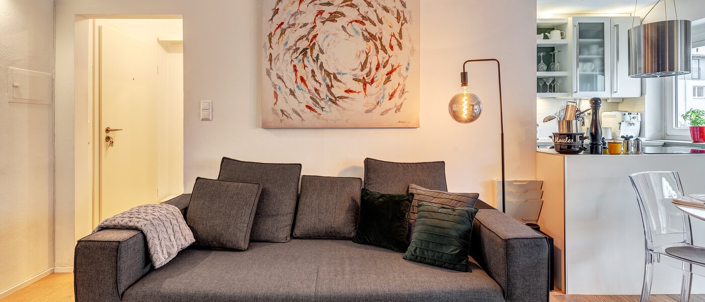 マンション München Untergiesing 03 リビングエリア 13217