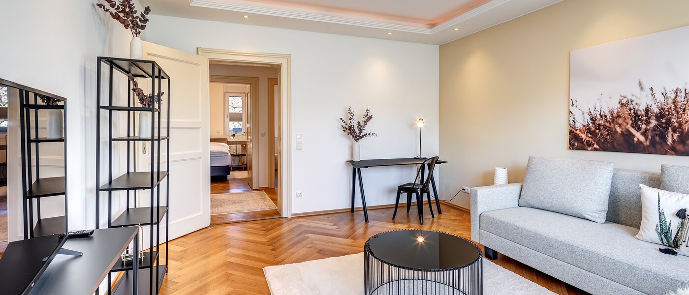 マンション München Haidhausen 02 リビングルーム 13219