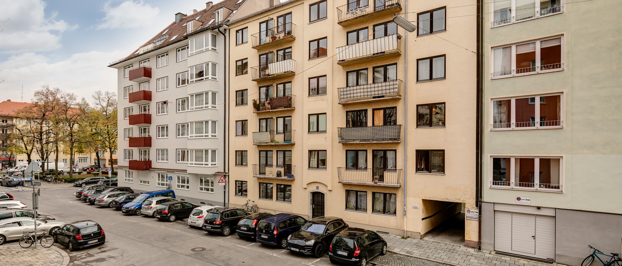 マンション München Schwabing-West (rund um den Hohenzollernplatz) 02 物件からの眺め 1322