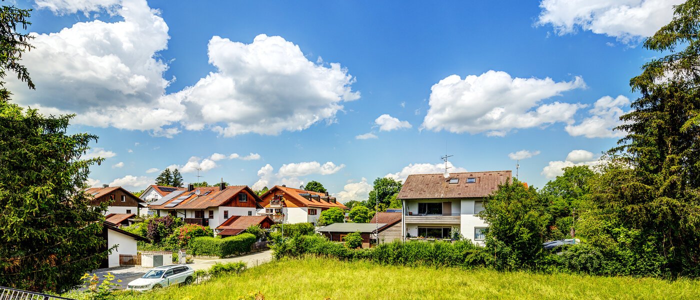 アティック・フラット（屋根裏） Inning am Ammersee 04 物件からの眺め 13224