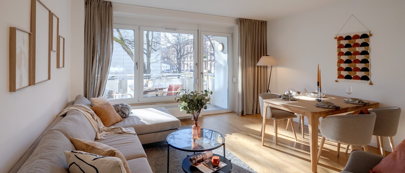 マンション München Maxvorstadt - Westen 01 リビングエリア 13243