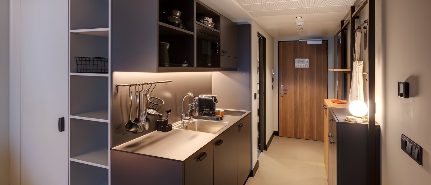 アパルトマン München Neuperlach 01 キッチン 13247