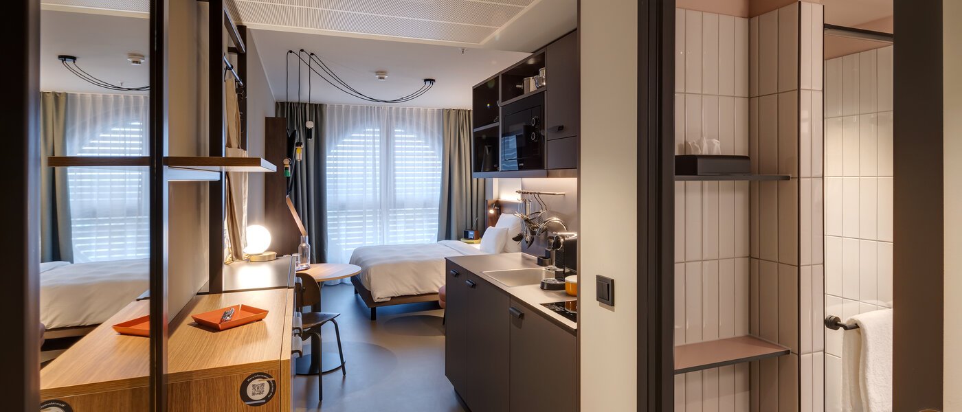 アパルトマン München Neuperlach 01 リビングエリア 13247