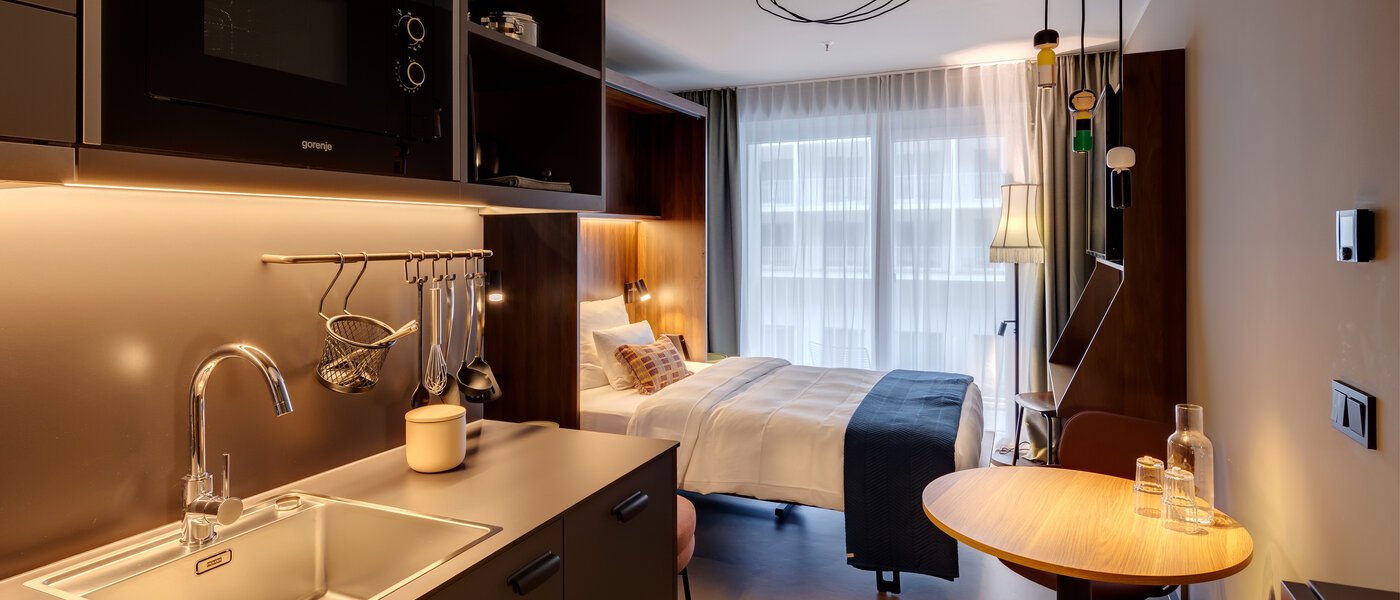 アパルトマン München Neuperlach 01 リビングエリア 13248