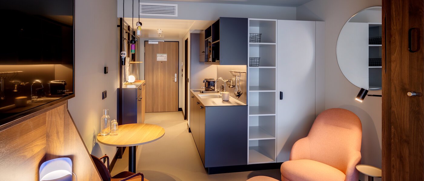 アパルトマン München Neuperlach 03 リビングエリア 13248