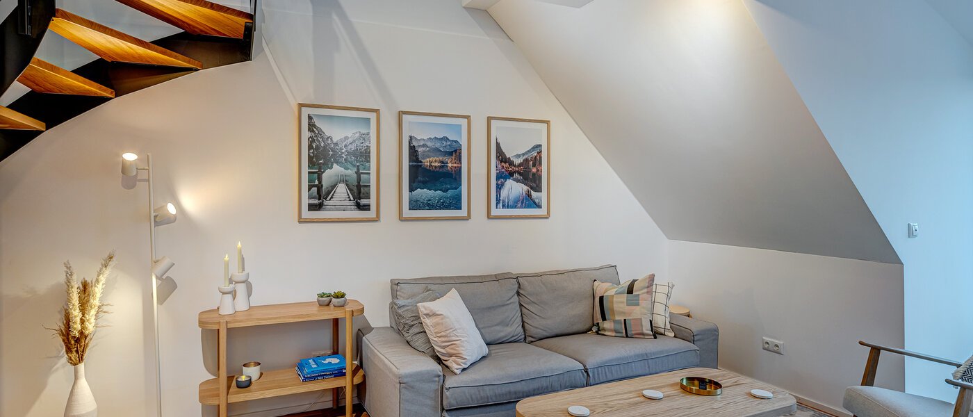 メゾネット・マンション（複数階にわたるマンション） München Giesing 02 リビングエリア 13263