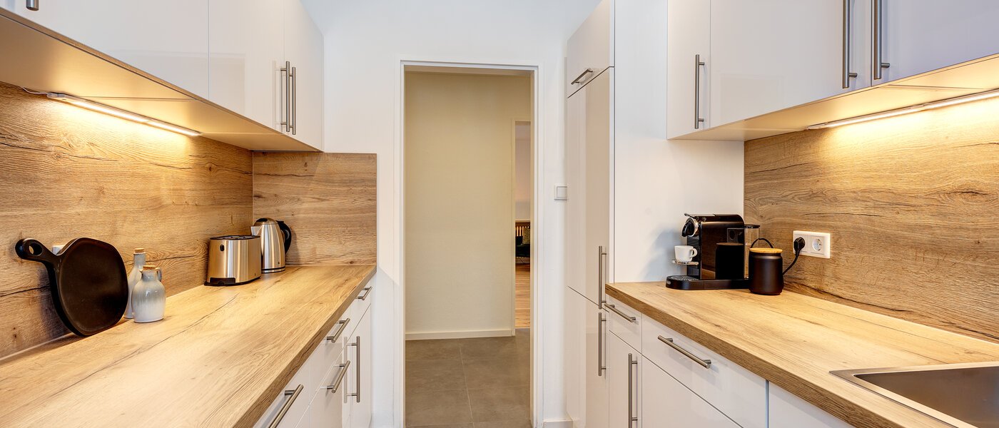 アティック・フラット（屋根裏） München Giesing 03 キッチン 13269