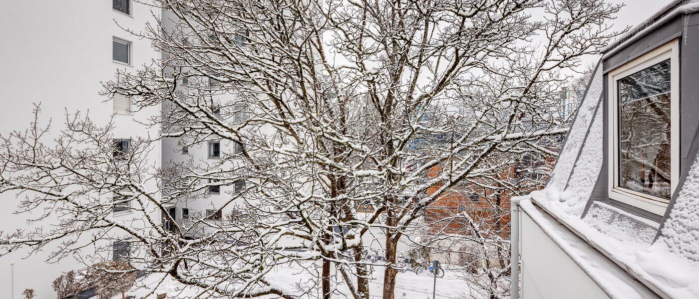 アティック・フラット（屋根裏） München Giesing 04 物件からの眺め 13269