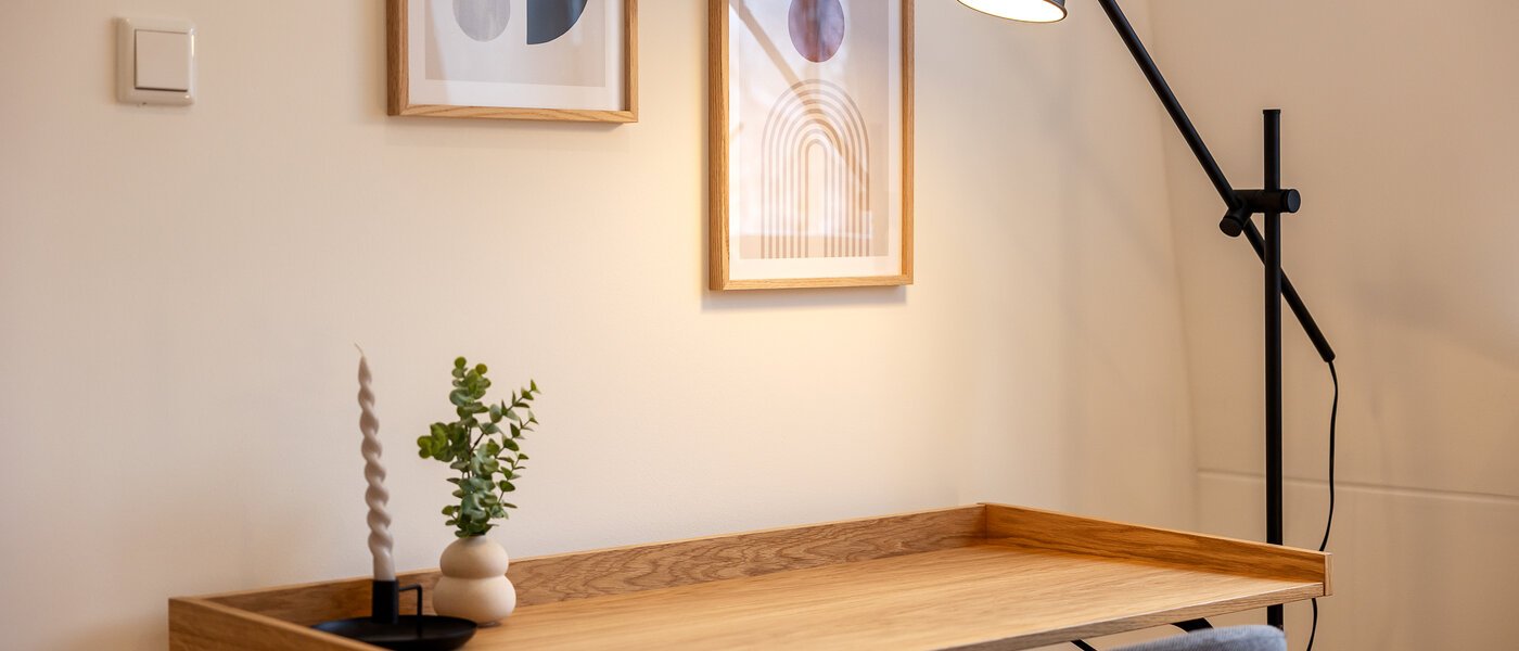 アティック・フラット（屋根裏） München Giesing 05 3.　寝室 13269