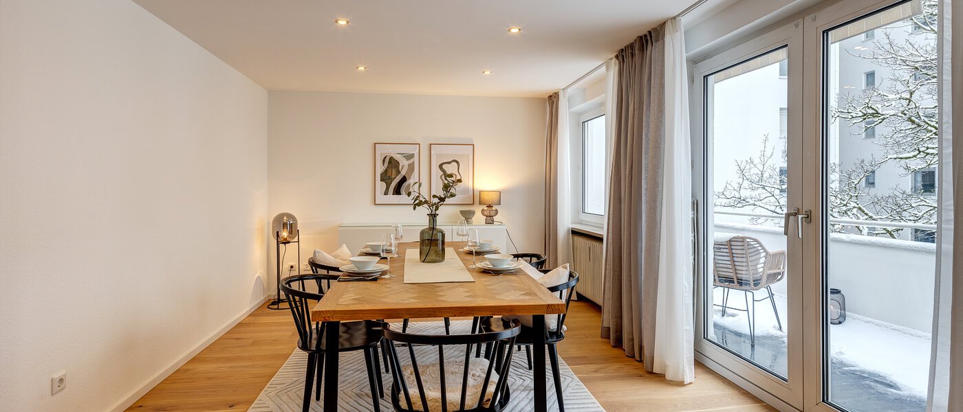 アティック・フラット（屋根裏） München Giesing 05 リビングエリア 13269