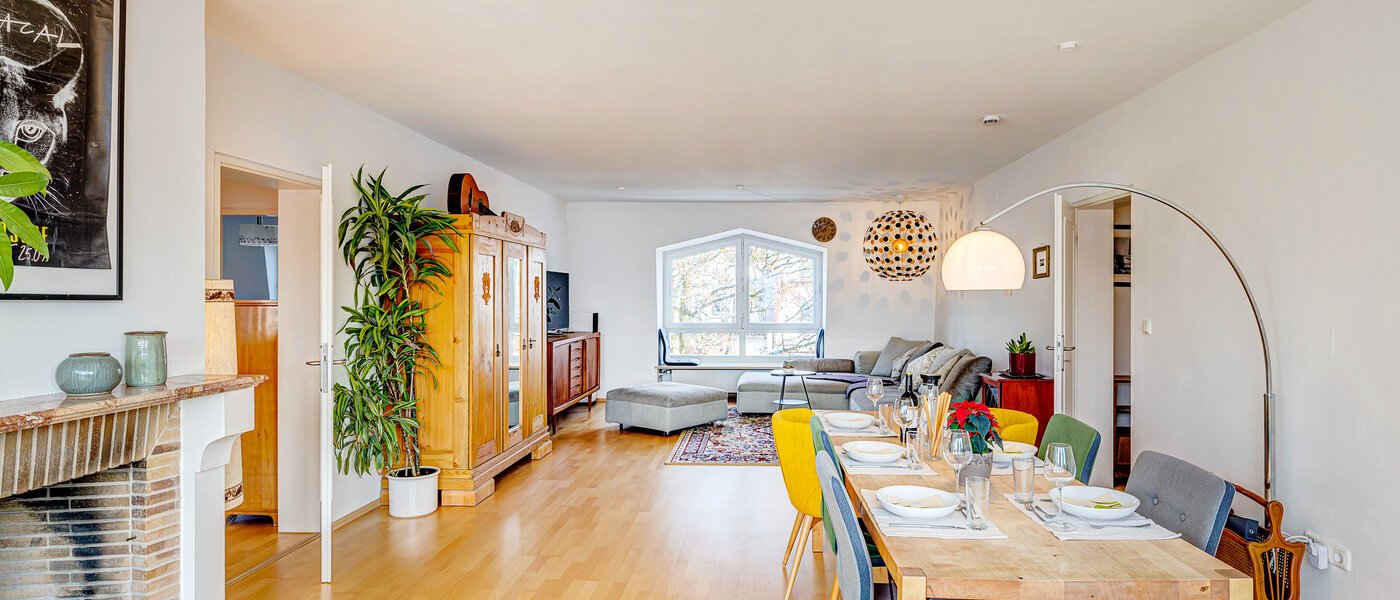 マンション München Nymphenburg 04 リビングエリア 13273