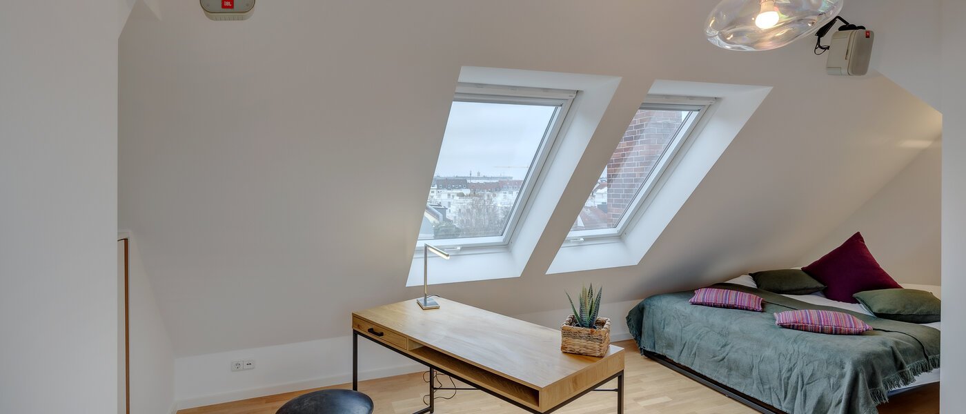 複層－回廊住宅 München Maxvorstadt 03 2.　スリーピングエリア 13317